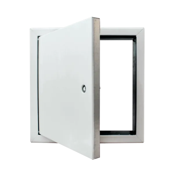 Revisionsklappe Tempo Softline luftdicht mit Schalldämmung, Öffnung Vierkantschlüssel, 200×200 bis 600×600 mm