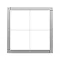 Revisionsklappe Tempo Eco Star zum Verfliesen, Gipskarton, 300×300 bis 800×800 mm