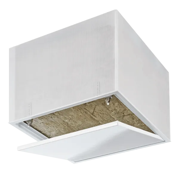 Revisionsklappe Tempo Primus Airproof aus Stahlblech, luftdicht mit Dämmung für Niedrigenergiehäuser, 500×500 bis 500×500 mm