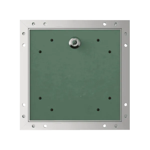 Revisionsklappe Tempo Eco Star für Trockenbau, Gipskarton BA 13, Öffnung Zylinderschloss, 150×300 bis 1400×1400 mm