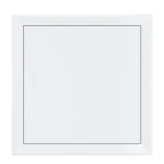 Revisionsklappe Tempo Softline luftdicht mit Wärmedämmung, Öffnung Drücken-Loslassen, 200×200 bis 600×600 mm
