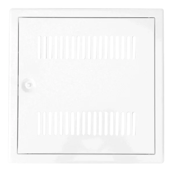 Revisionstür Tempo Softline belüftet mit Lüftungsgitter, Öffnung Vierkantschlüssel, 200×200 bis 600×600 mm