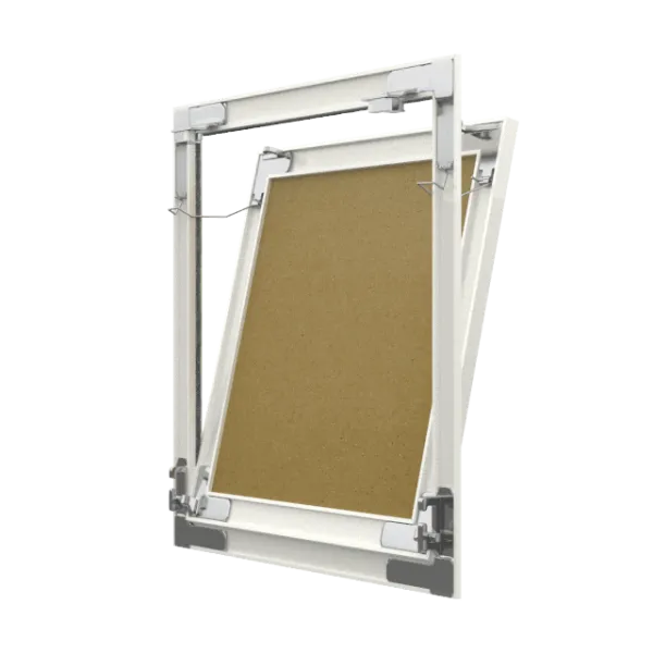 Revisionsklappe Gipskarton Tempo Eco Green Unsichtbare Revisionstür mit Druckverschluss – Bild 6