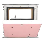 Revisionsklappe Brandschutzklappe 30 Minuten Tempo UniSpace, 300×300 bis 600×1000 mm